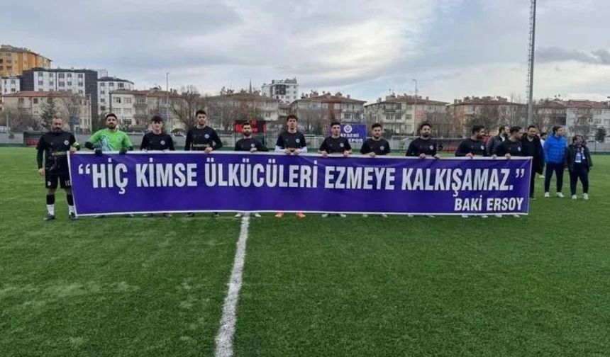 Yeşil sahaya siyaset karıştırıldı