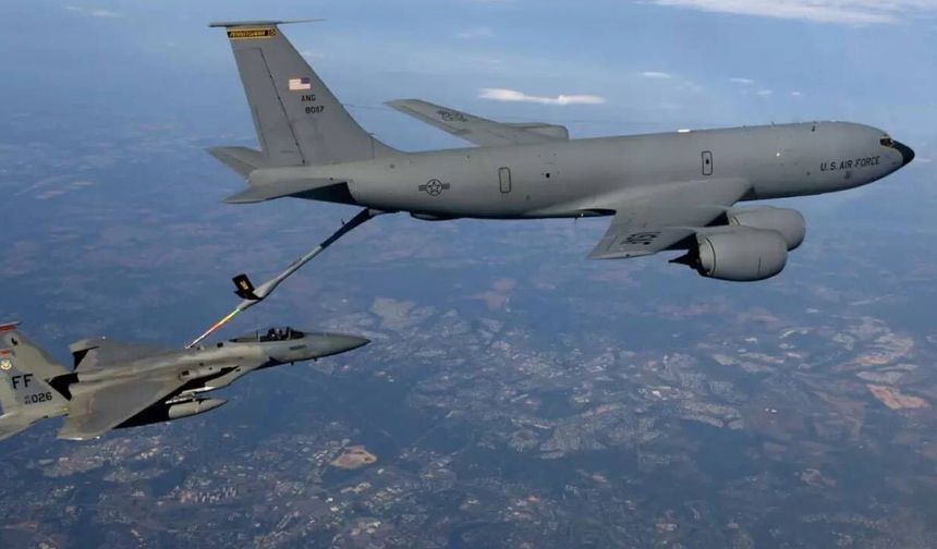 ABD, İran operasyonu için yakıt ikmal uçakları konuşlandırdı
