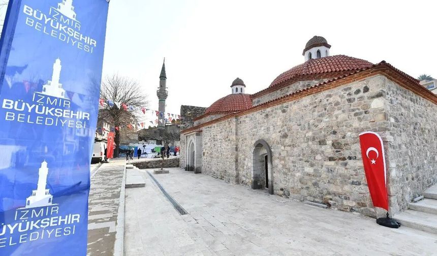 İzmir'deki Vakıflar Namazgâh Hamamı'na el koydu