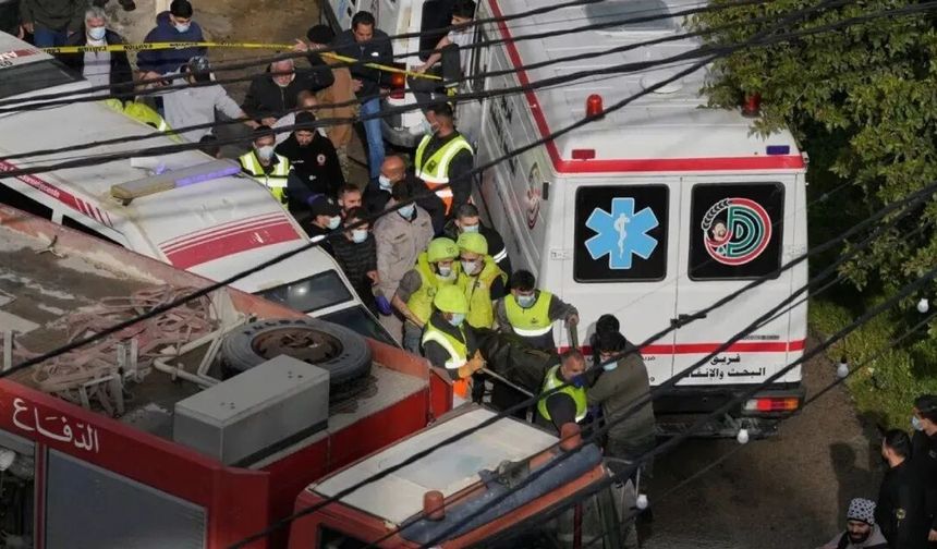 Lübnan'da İsrail saldırılarında 38 sağlık çalışanı öldü