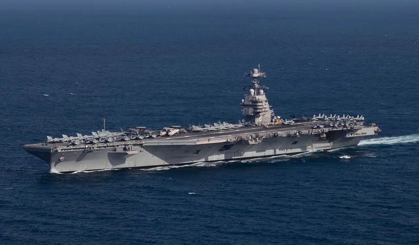 USS Gerald R. Ford'da yangın: 2 yaralı