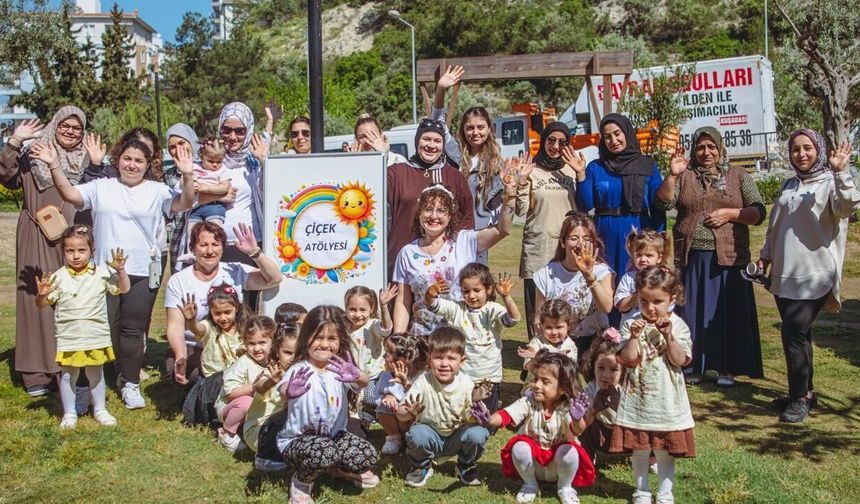 ANNE-BABA-ÇOCUK Merkezi'nde bahar etkinliği