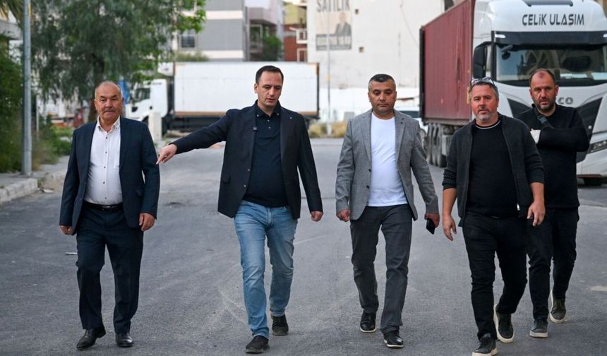 Başkan Eşki sabah mesaisine Egemenlik Mahallesi'nde başladı