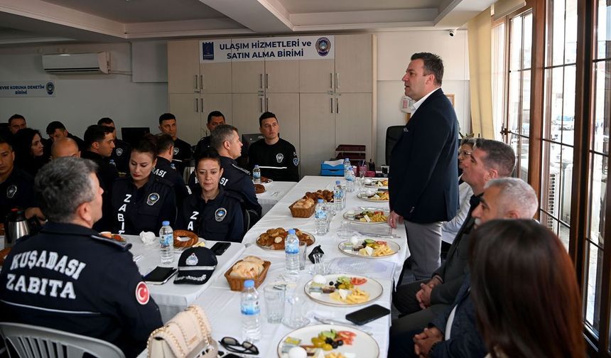 Başkan Vekili Demirtaş'tan zabıta personeline ziyaret