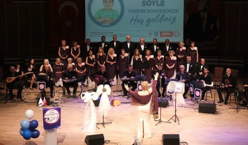 Bodrum'da Eymen İçin Söyle Yardım Konseri gerçekleşti
