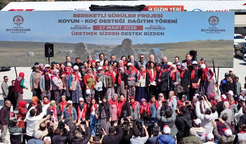 Denizli'de üretimin rotasını Büyükşehir çiziyor