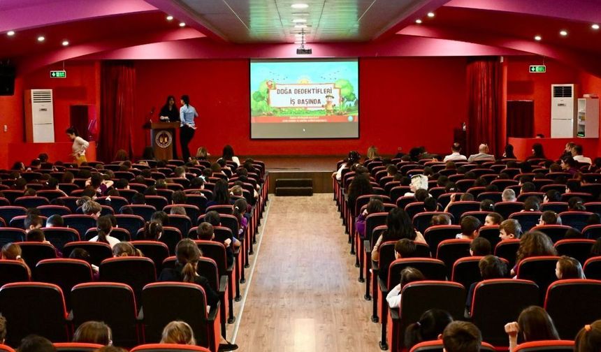'Doğa Dedektifleri İş Başında' minik öğrenciler çevre bilinciyle tanıştı
