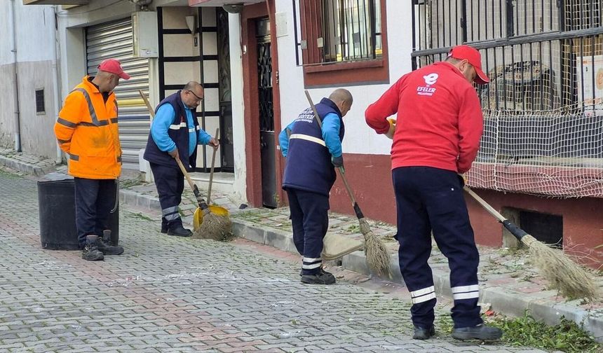 Efeler Belediyesi çalışıyor