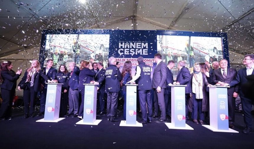 Hanem Çeşme'nin temeli atıldı