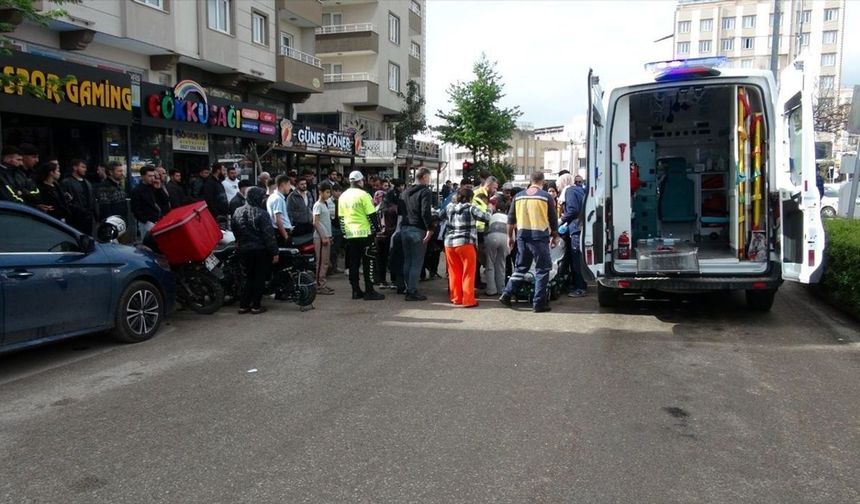 Kilis'te motosiklet kazası: Baba ve bebek yaralı
