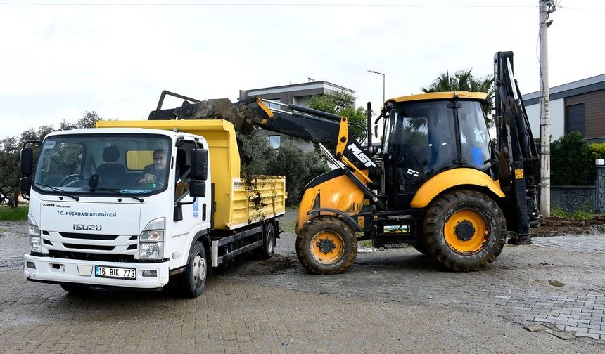 Kuşadası'nın her mahallesinde kesintisiz hizmet var