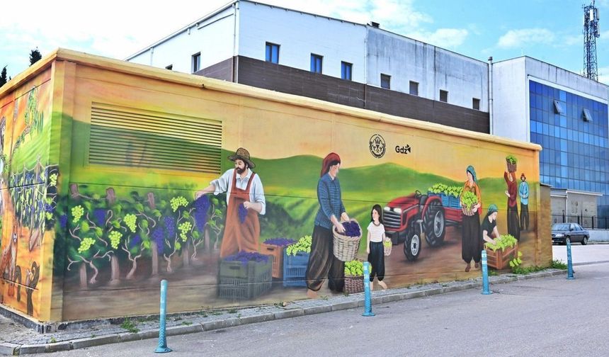 Manisa'nın Sokakları Sanatla Renkleniyor