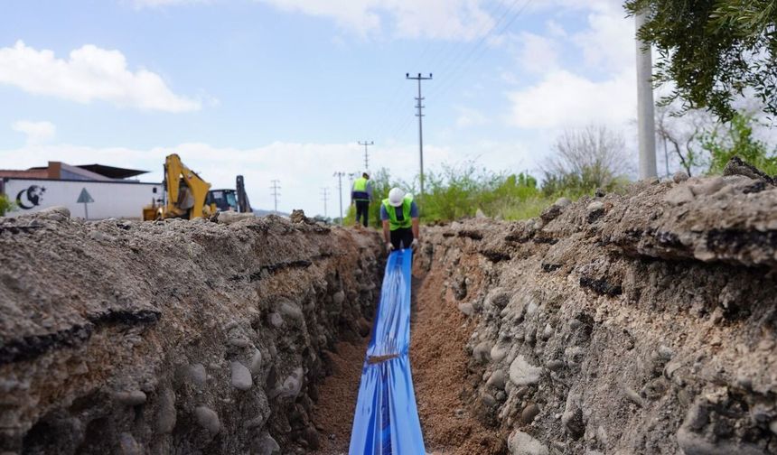 Ortaca'da üç mahallenin içme suyu sorunu tarihe karışıyor