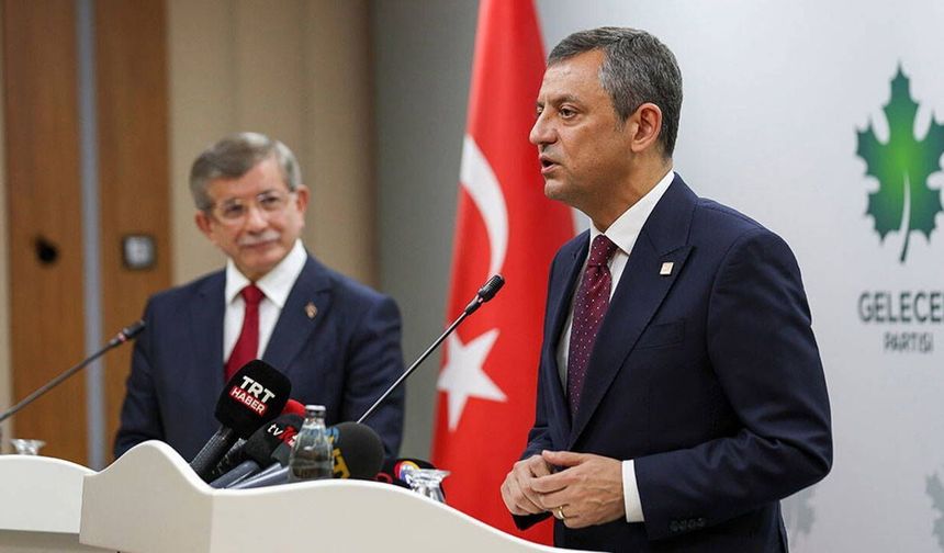 Özel'den Davutoğlu'na ziyaret: Ara seçim gündemi