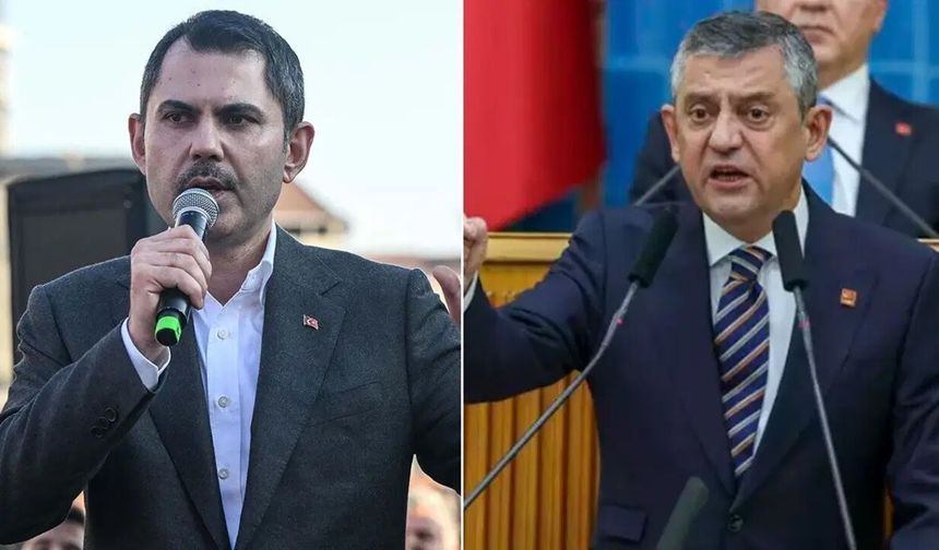 Özgür Özel'den Murat Kurum iddiası