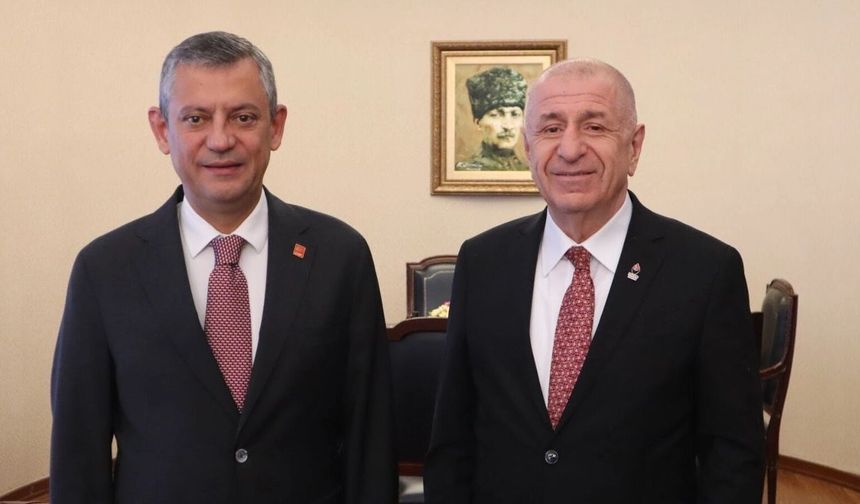 Özgür Özel'den Ümit Özdağ'a 'ara seçim' ziyareti