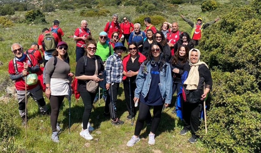 TURBELDAK Doğa Yürüyüşünü Barbaros Köyü'nde Gerçekleştirdi