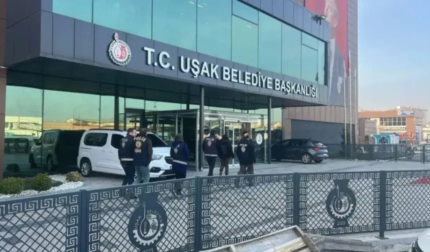 Uşak Belediyesi soruşturmasında ikinci dalga operasyon