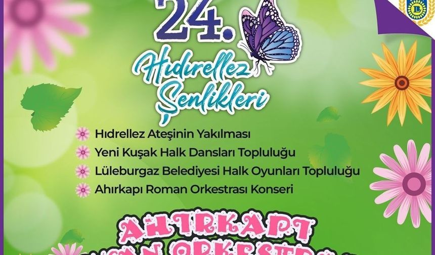 22. Hıdırellez Şenlikleri 6 Mayıs'ta