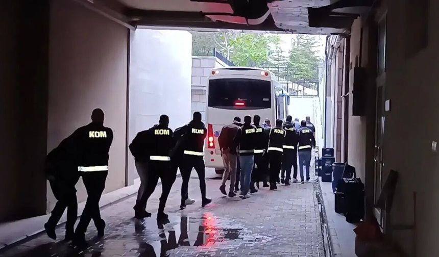Aksaray'da 'rüşvet' operasyonunda 9 tutuklama