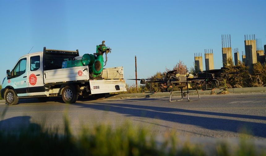 Balıkesir Büyükşehir'den vektörle mücadelede yoğun mesai