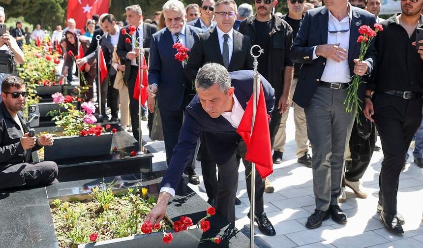 CHP Genel Başkanı Özgür Özel Soma'da