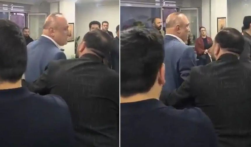 CHP'li Melih Meriç'e parti binasında protesto