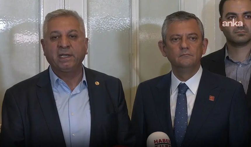 EMEP'ten Özgür Özel'e dayanışma ziyareti