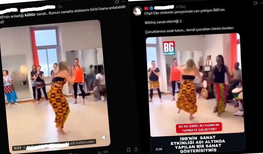 İBB'ye 'Afrika Dansı' İddiası Asılsız Çıktı