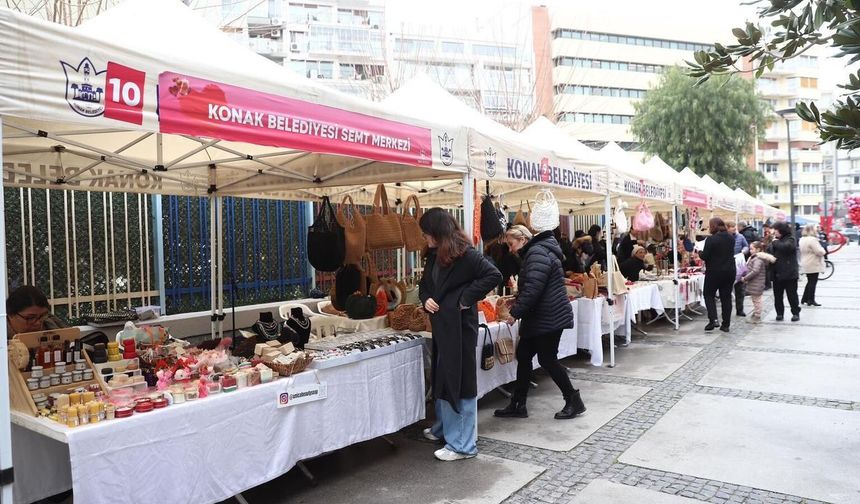 Konak'ta Anneler Günü emekle taçlanıyor