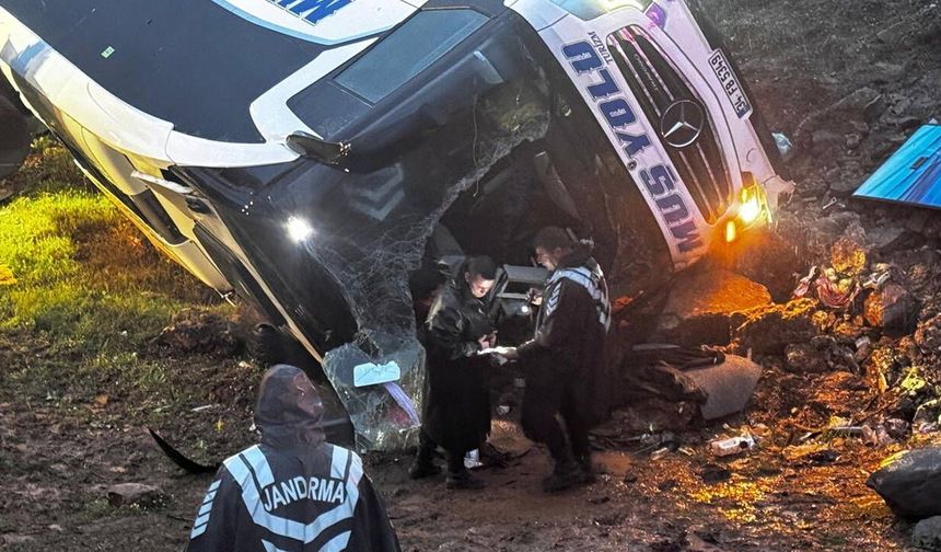 Malatya'da otobüs kazası: 4 ölü, 15 yaralı