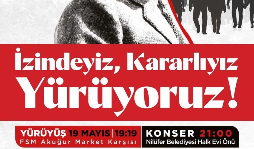 Nilüfer'de 19 Mayıs coşkuyla kutlanacak