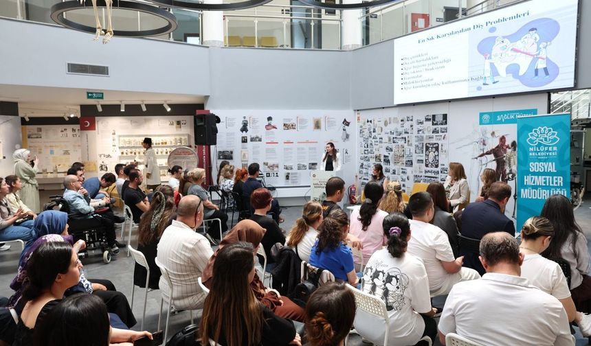 Nilüfer'de 'Engelsiz Yaşam Sağlık ve Spor' semineri yapıldı