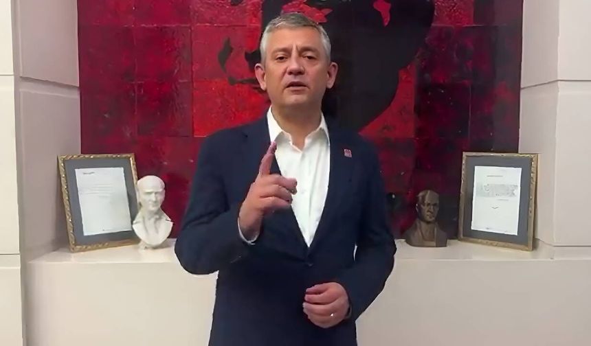 Özgür Özel: 'Buradan çıkmayacağız'