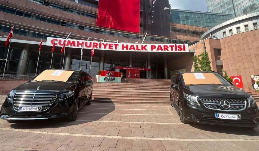 Özgür Özel'in makam araçları satışa çıkarıldı