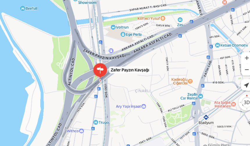Tugay'dan AKP'ye 'Zafer Payzın Köprülü Kavşağı' yetki talebi