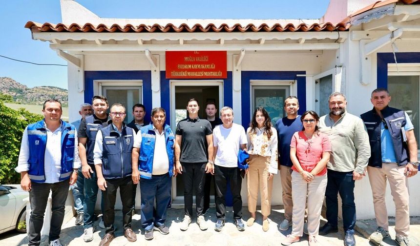 Başkan Mandalinci'nin saha mesaisi sürüyor