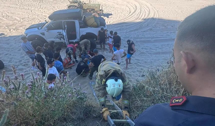 Çatalca'da yamaç paraşütü kazası'2 yaralı