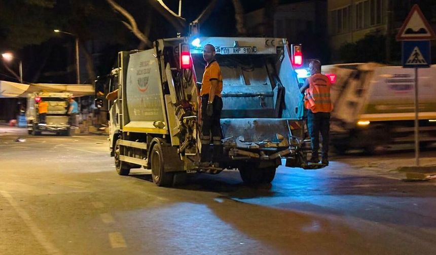 Efeler'de temizlik aralıksız sürüyor