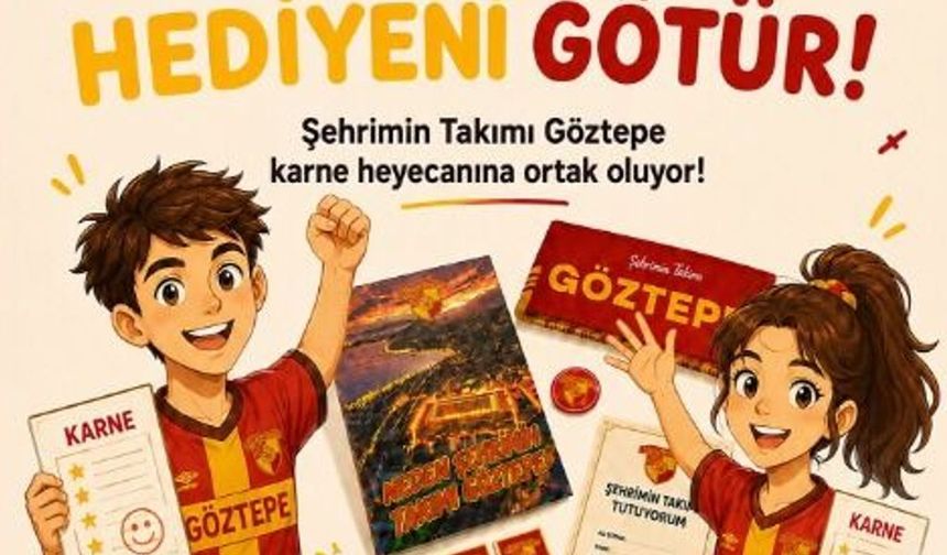 Göztepe'den karne alan çocuklara özel etkinlik