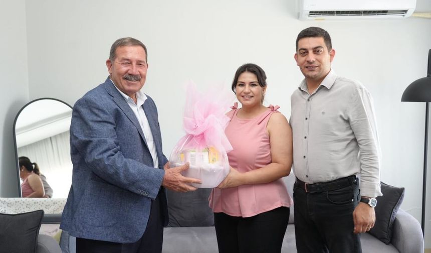 Milas Belediyesi'nden 'Hoş geldin Bebek Projesi'