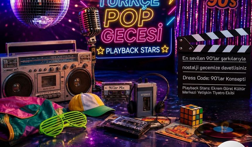 Turgutlu'da 90'lar Türkçe pop rüzgarı