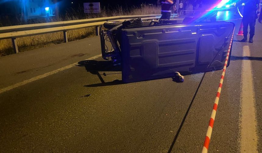 18 yaşındaki motosiklet sürücüsü hayatını kaybetti