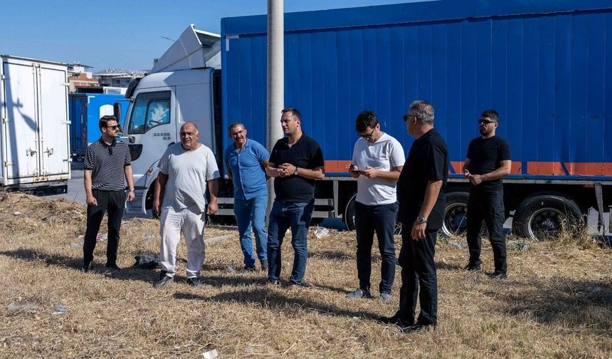 Başkan Eşki sabahın ilk ışıklarıyla sahada