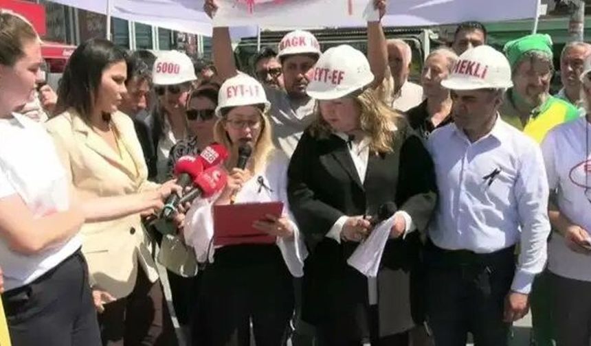 Emeklilerden hükümete: 'Adalet istiyoruz'