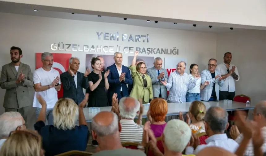 Güzelbahçe de artık Yeni Parti'li!