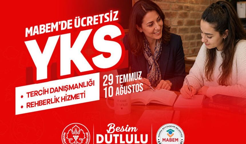 MABEM'de YKS tercih danışmanlığı başlıyor