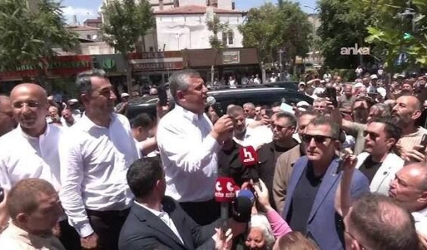 Özgür Özel'Beni buraya milletin gücü çıkardı
