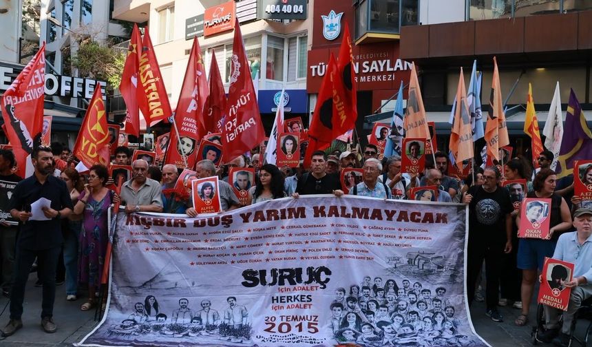 Piroğlu: Suruç'la yüzleşmek sistemle yüzleşmektir