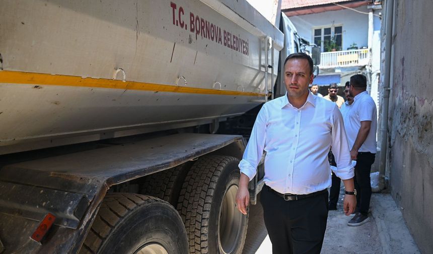 Başkan Eşki Çamdibi'nde sözünü tutuyor